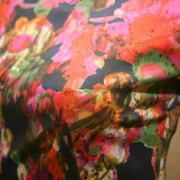 ERDEM MELANIE SCOOPBACK YSTAD FLORAL 3/4 SLEEVE PENCIL DRESS UK10/US6 NWOT - Picture 12 of 16